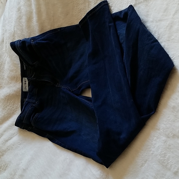 Coco Curvy Straight Leg Blue Jeans - Picture 2 of 7